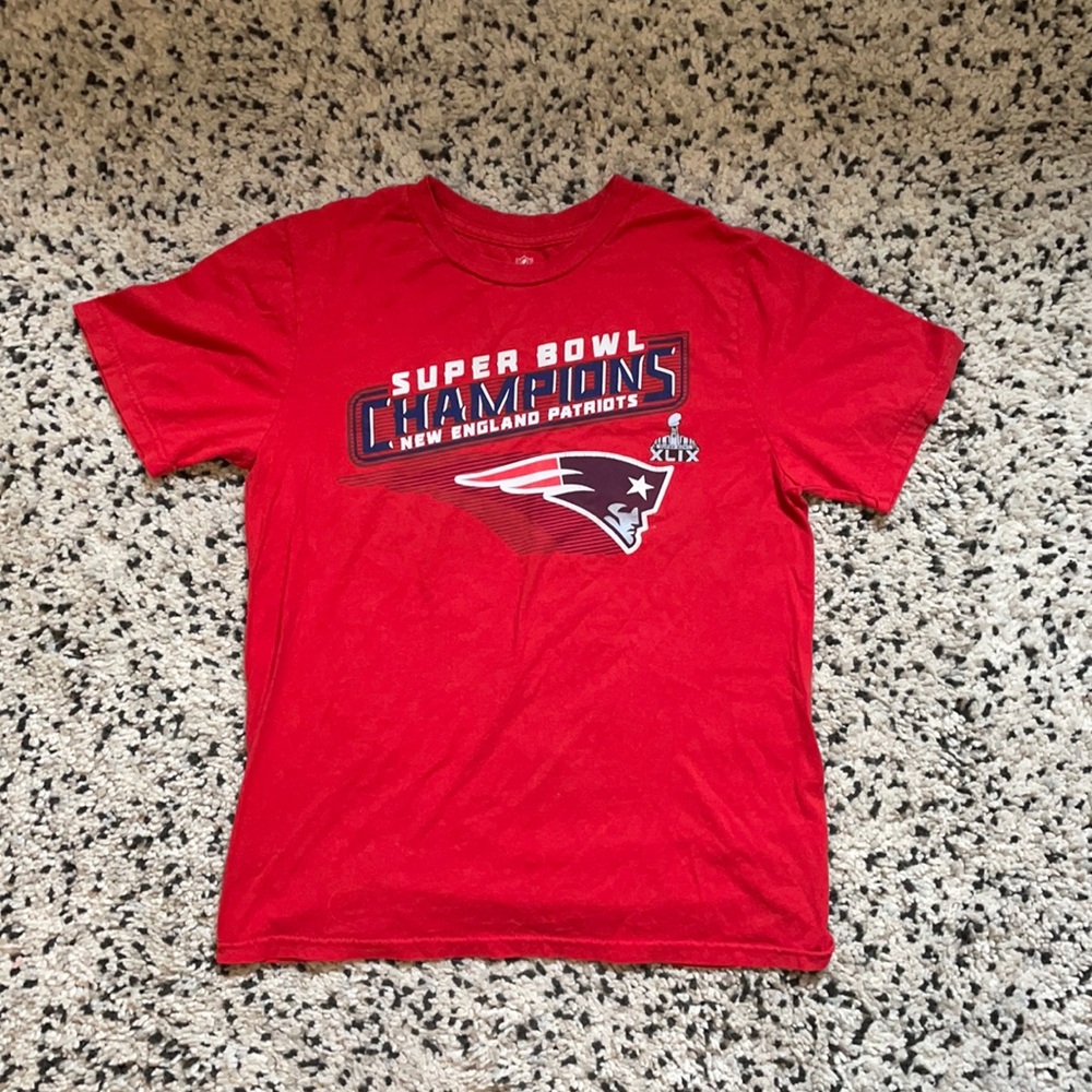 L 14-16 super bowl champs New England patriots tee